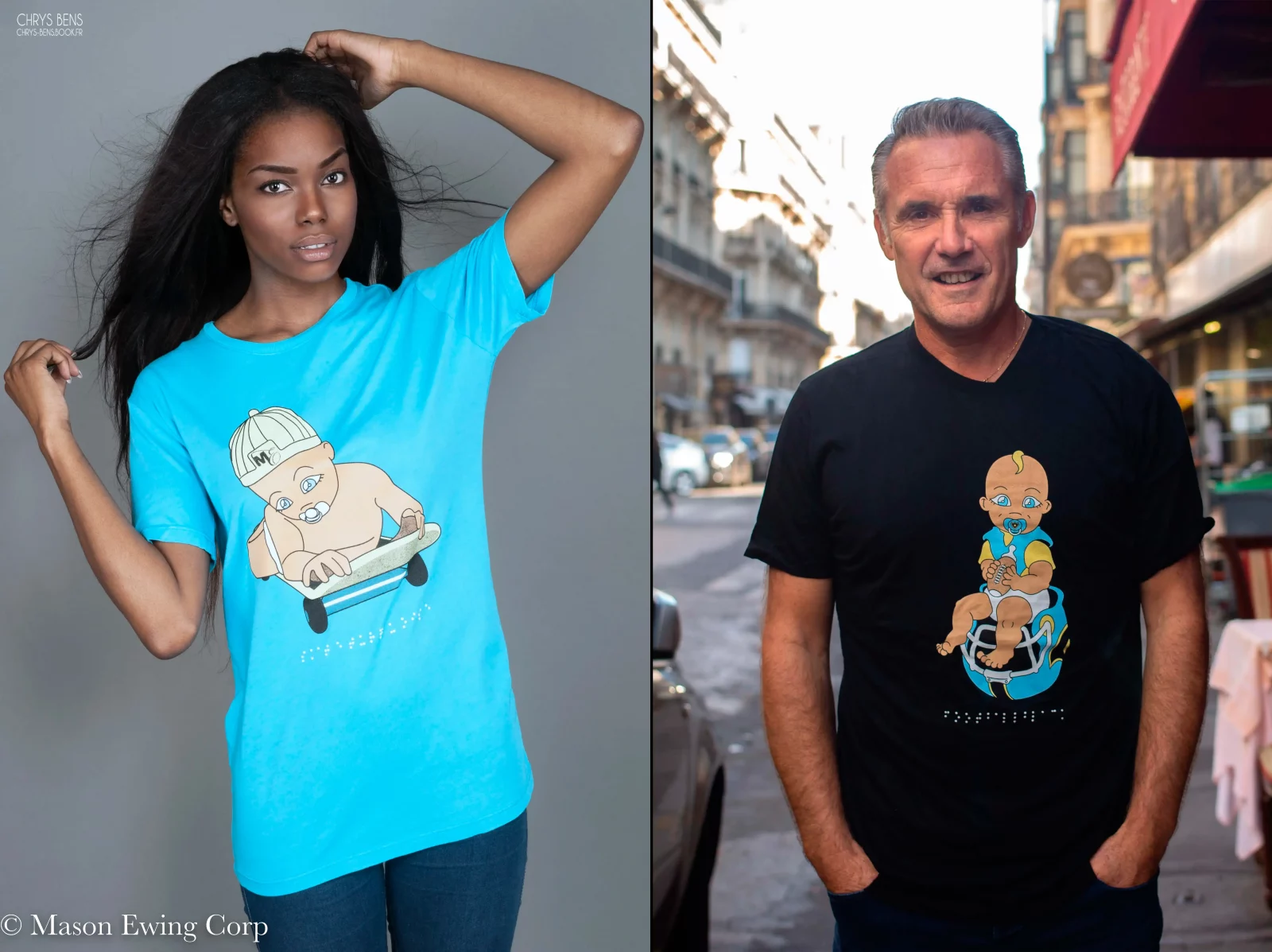Bruno Bellone et Magalie Kabengele
