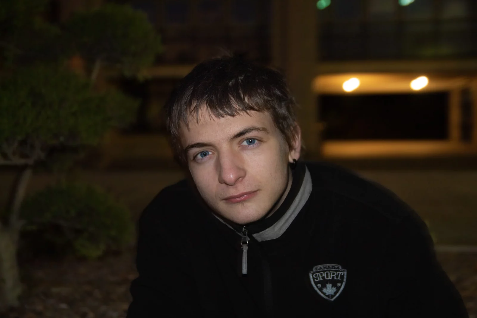 Romain, de face