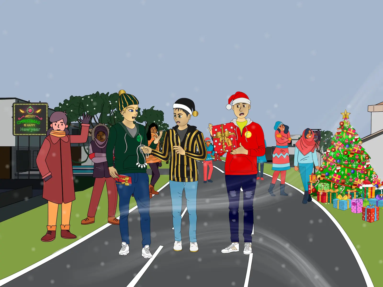 Eli Tilmann et le mystérieux Père Noël